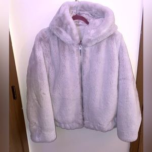 Gap Faux Fur jacket size L